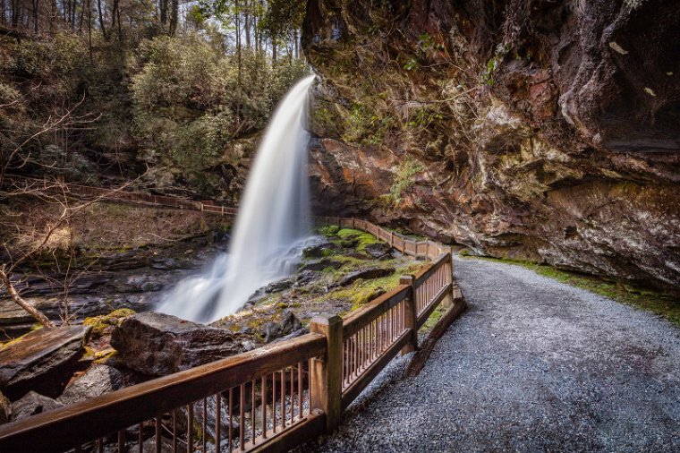 063 Great Smoky Mountains NP, Dry Waterval.jpg